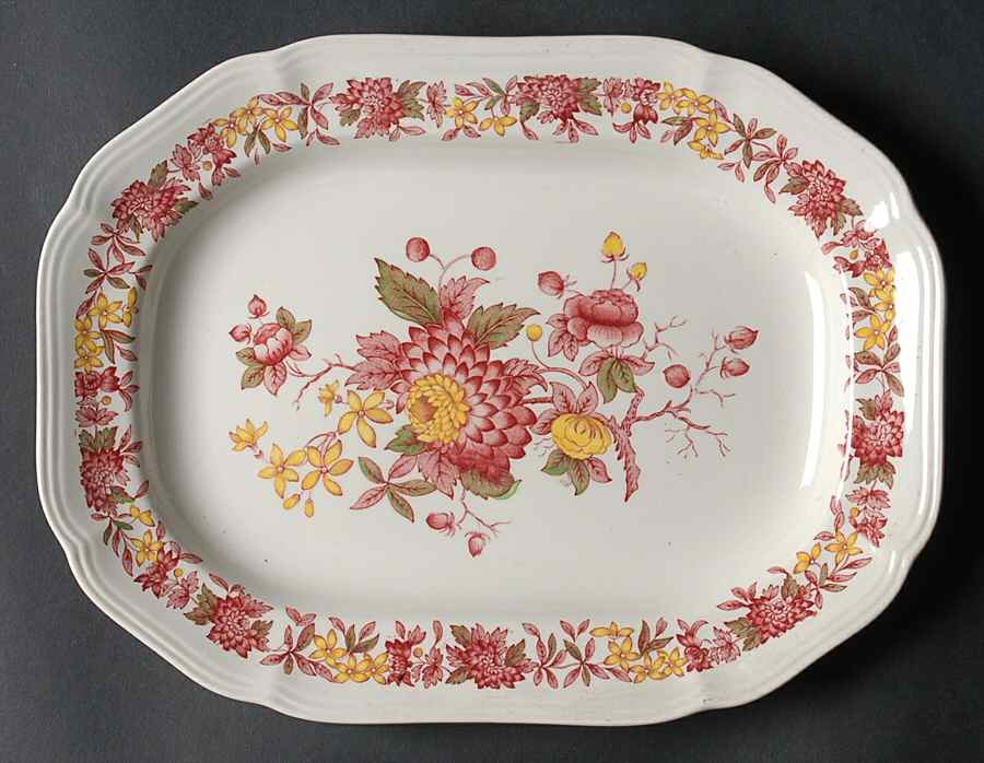 Regency 10" Oval Serving Platter by Spode-1