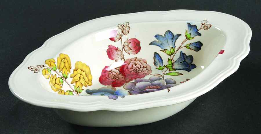 Rembrandt 9" Oval Vegetable Bowl by Spode-1