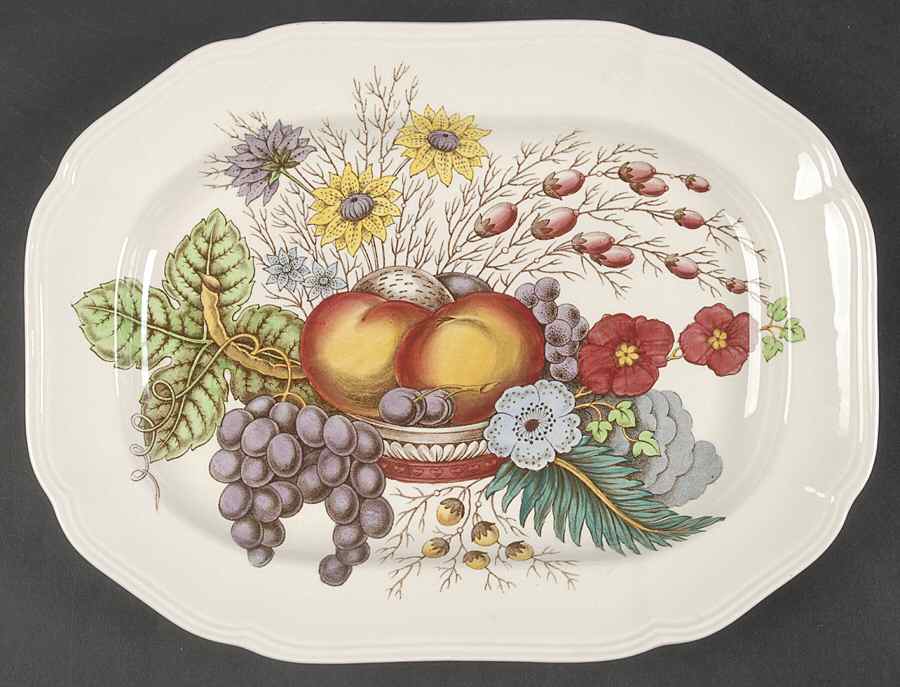 Reynolds 10" Oval Serving Platter by Spode-1