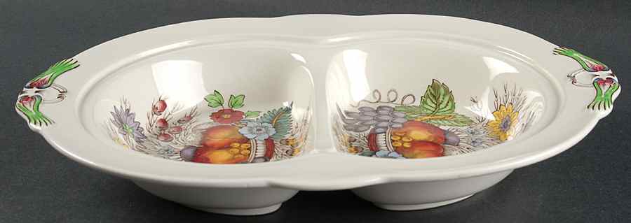 Reynolds Oval Covered Divided Vegetable No Lid by Spode-1