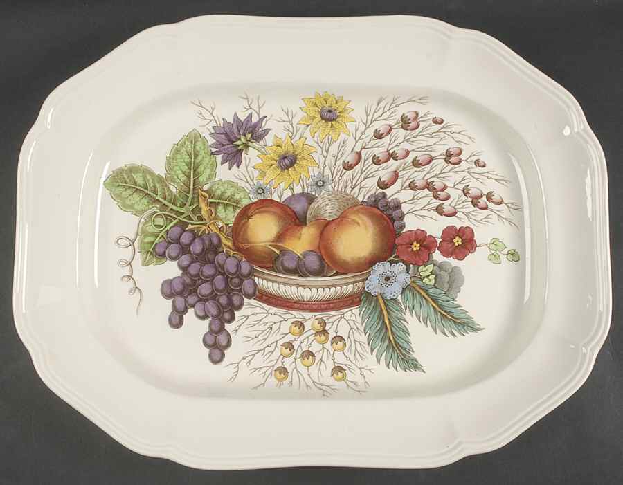 Reynolds 18" Oval Serving Platter by Spode-1