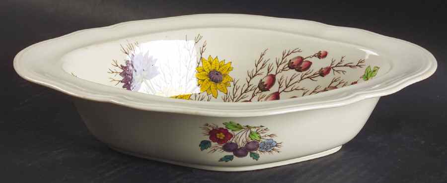 Reynolds 10" Oval Vegetable Bowl by Spode-1