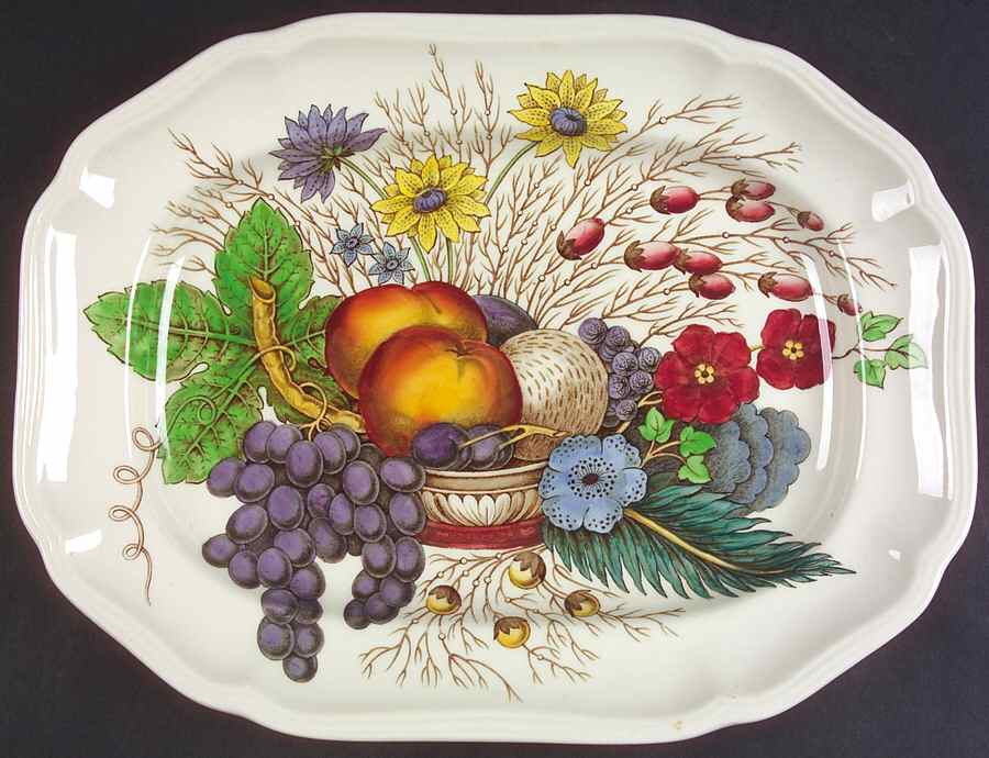 Reynolds 12" Oval Serving Platter by Spode-1
