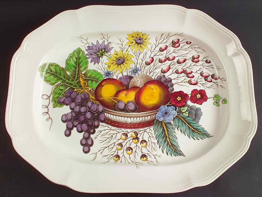 Reynolds 16" Oval Serving Platter by Spode-1