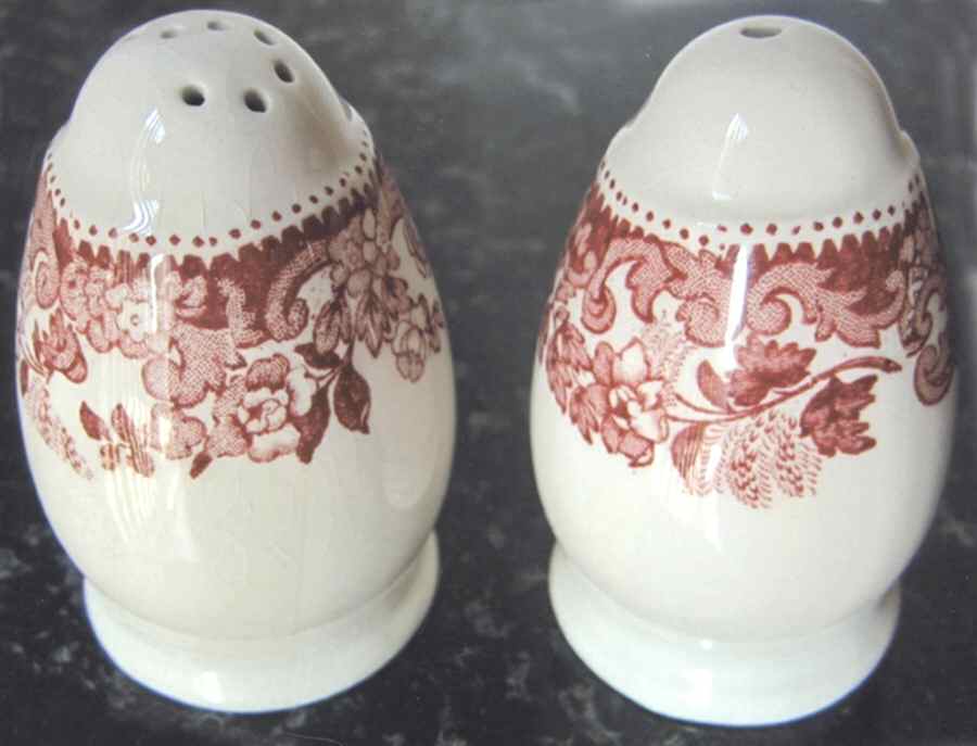 Rhine Pink Salt & Pepper Set by Spode-1