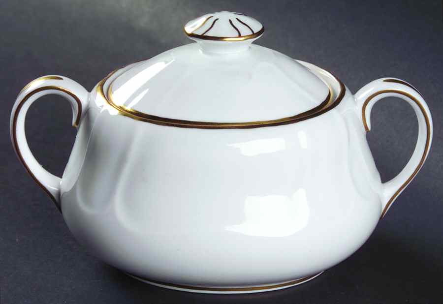 Richelieu Sugar Bowl & Lid by Spode-1