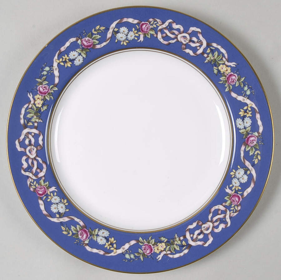 Ribbons & Roses Salad Plate by Spode-1