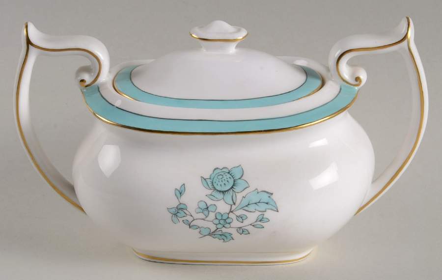 Riverdale Sugar Bowl & Lid by Spode-1