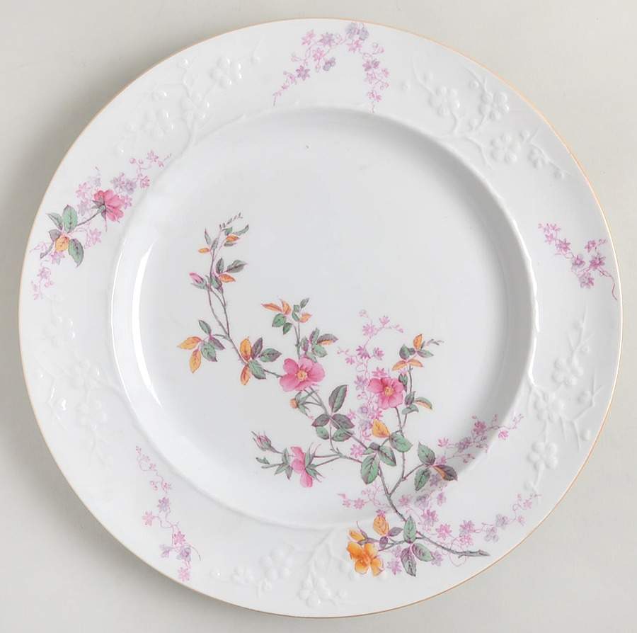 Roberta Orange (Smooth) 12" Chop Plate (Round Platter) by Spode-1