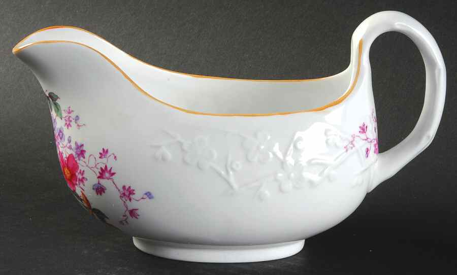 Roberta Orange (Smooth) Gravy Boat by Spode-1