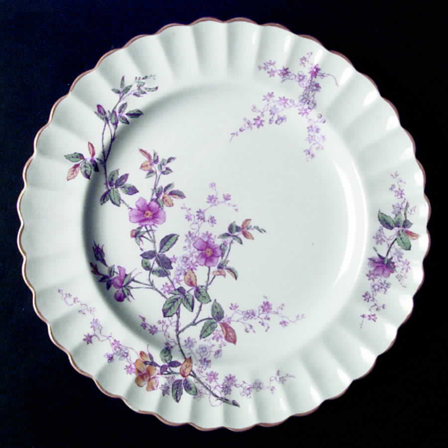 Roberta Orange (Scalloped) Dinner Plate by Spode-1