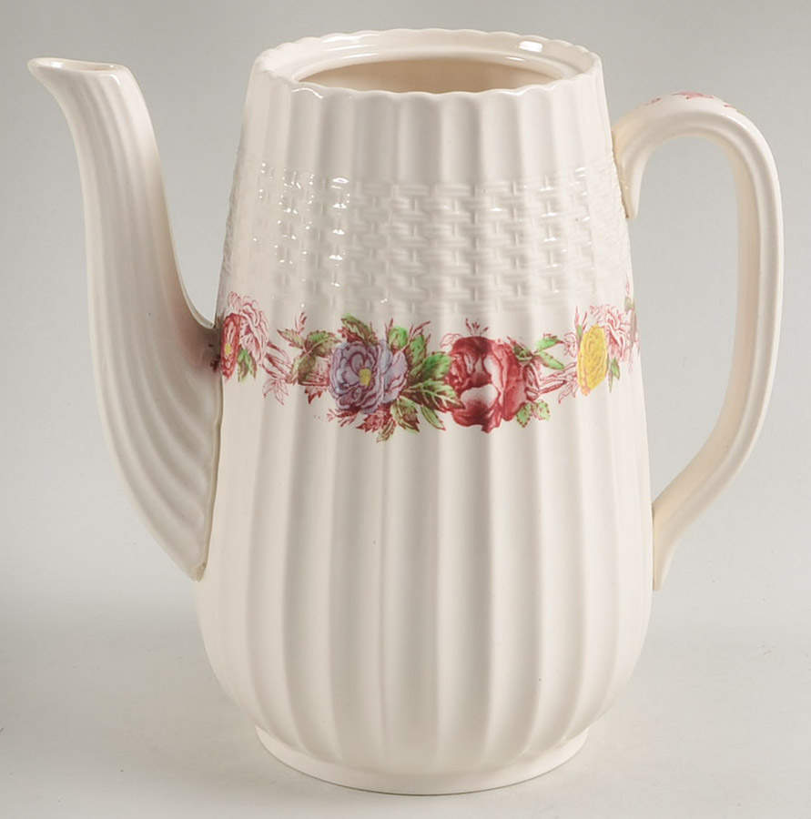 Rose Briar Mini Coffee Pot No Lid by Spode-1