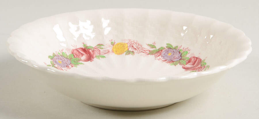 Rose Briar Coupe Cereal Bowl by Spode-1