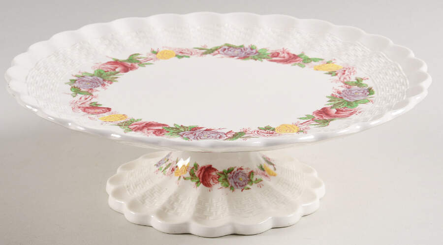 Rose Briar Round Compote (Height X Width) by Spode-1