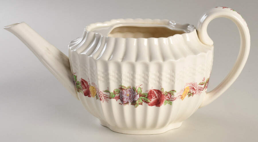 Rose Briar Teapot No Lid by Spode-1