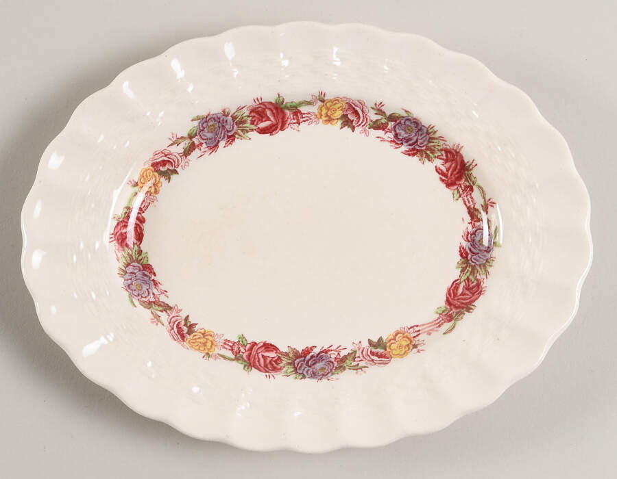 Rose Briar Relish/Gravy Underplate by Spode-1