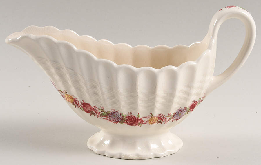 Rose Briar Gravy Boat by Spode-1