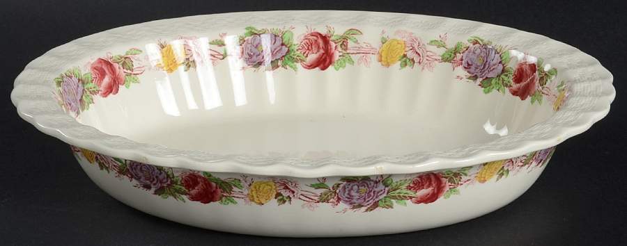 Rose Briar 11" Oval Vegetable Bowl by Spode-1