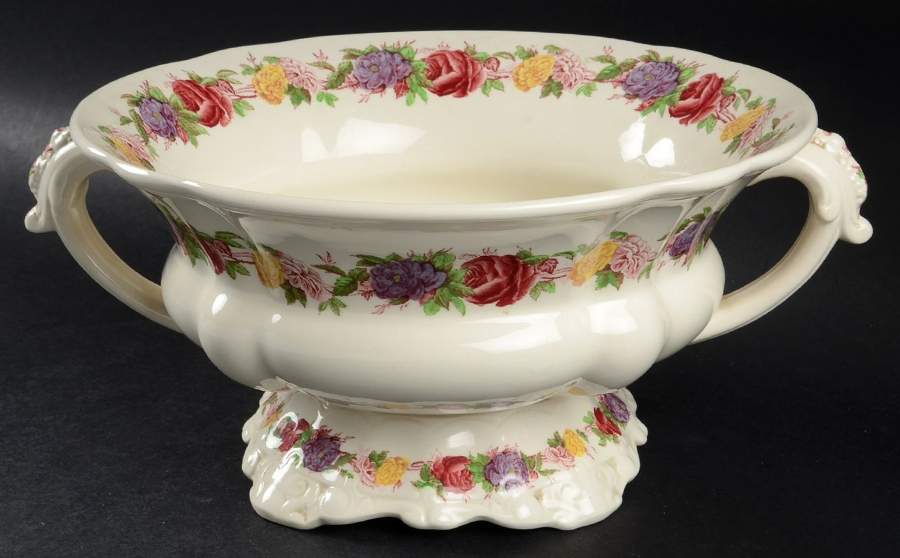 Rose Briar Large Fruit Bowl by Spode-1