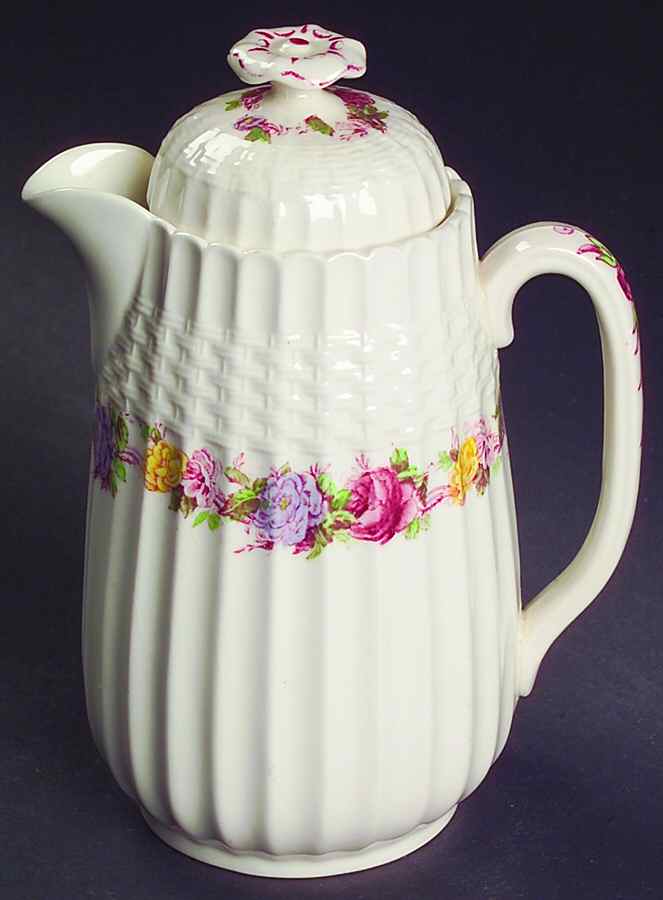 Rose Briar Large Syrup with Lid by Spode-1