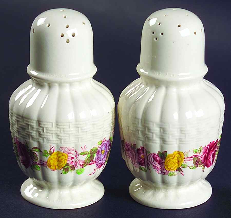 Rose Briar Salt & Pepper Set by Spode-1