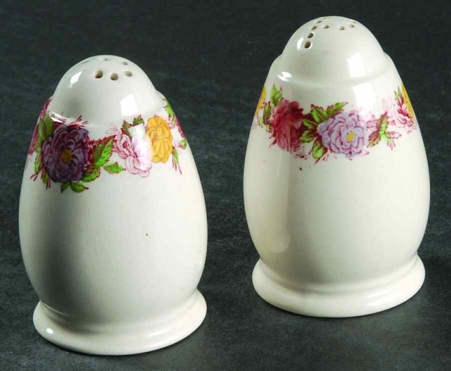 Rose Briar Salt & Pepper Set by Spode-1