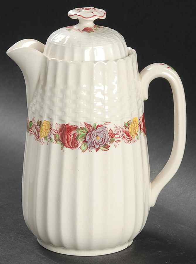 Rose Briar Hot Water Jug & Lid by Spode-1