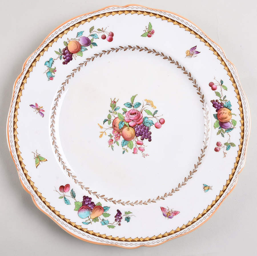 Rockingham Dinner Plate by Spode-1