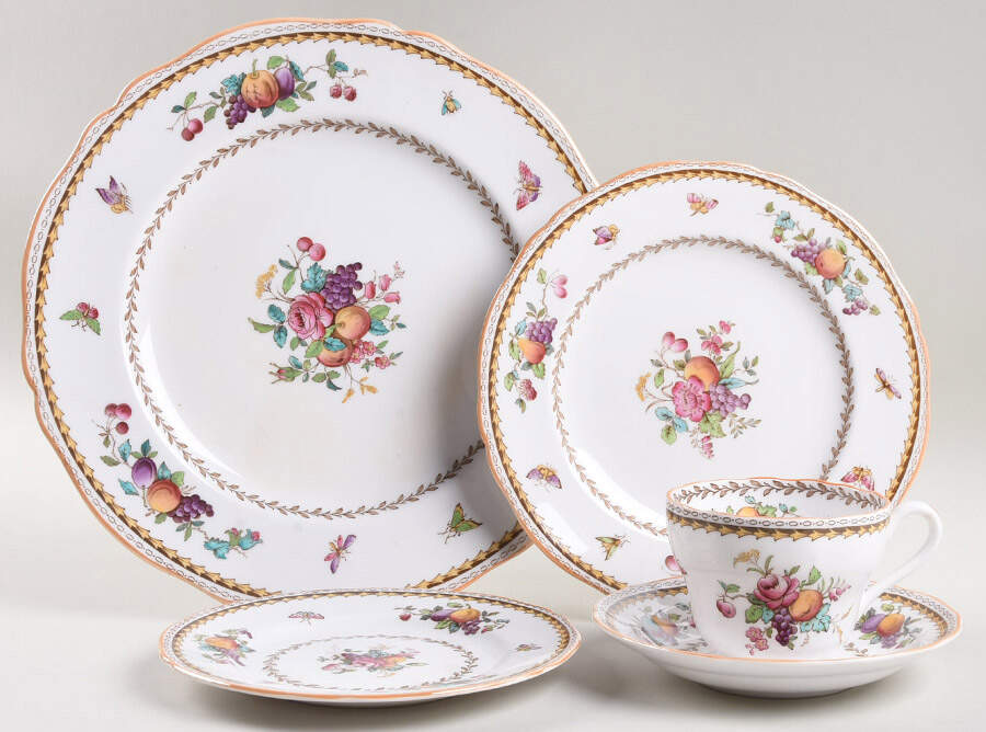 Rockingham 40 Piece Estate Set by Spode-1