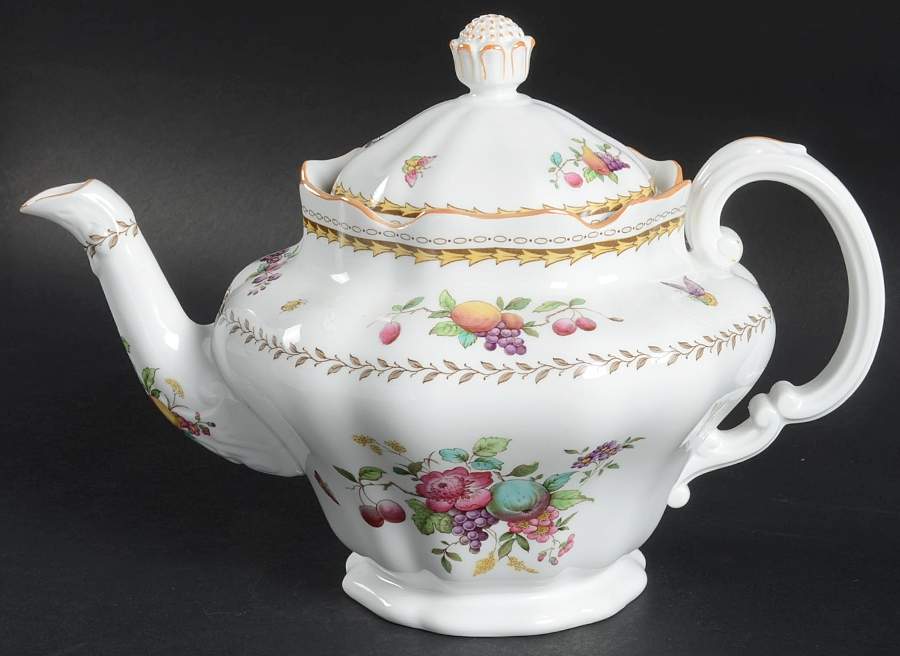 Rockingham Teapot & Lid by Spode-1