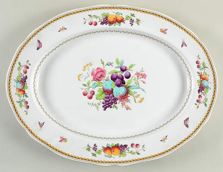Rockingham 18" Oval Serving Platter by Spode-1