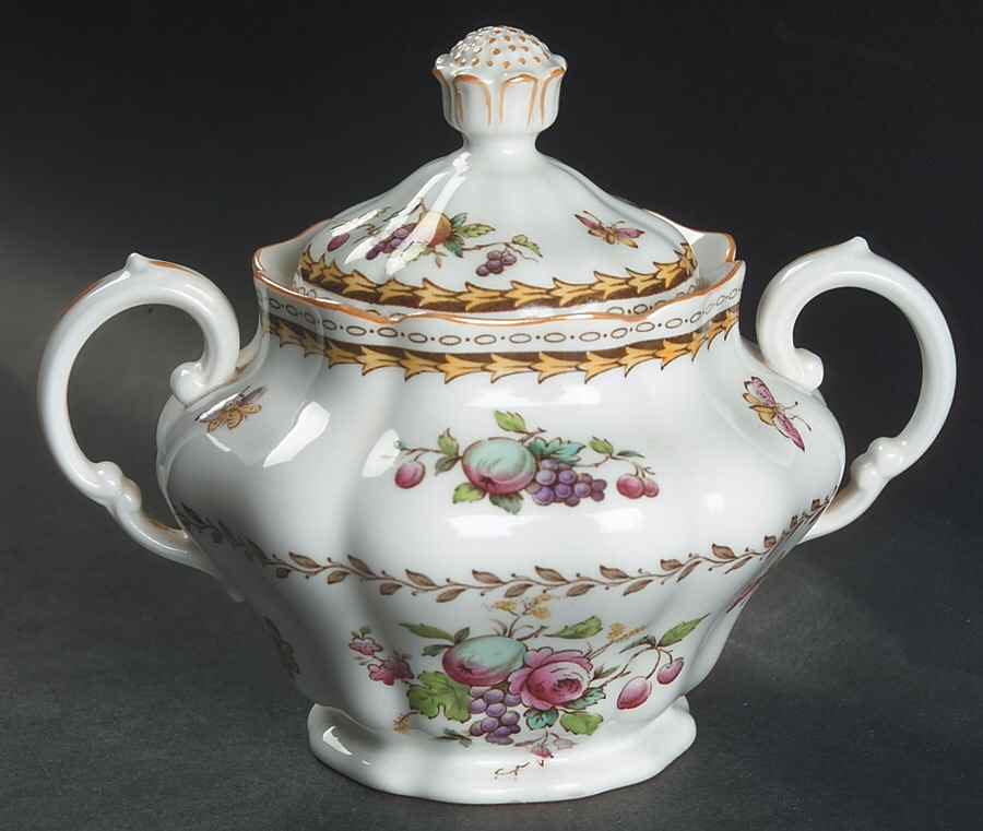 Rockingham Mini Sugar Bowl & Lid by Spode-1