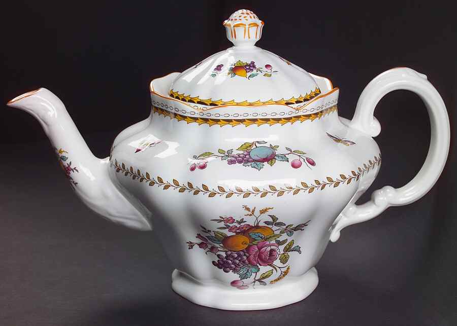 Rockingham Teapot & Lid by Spode-1