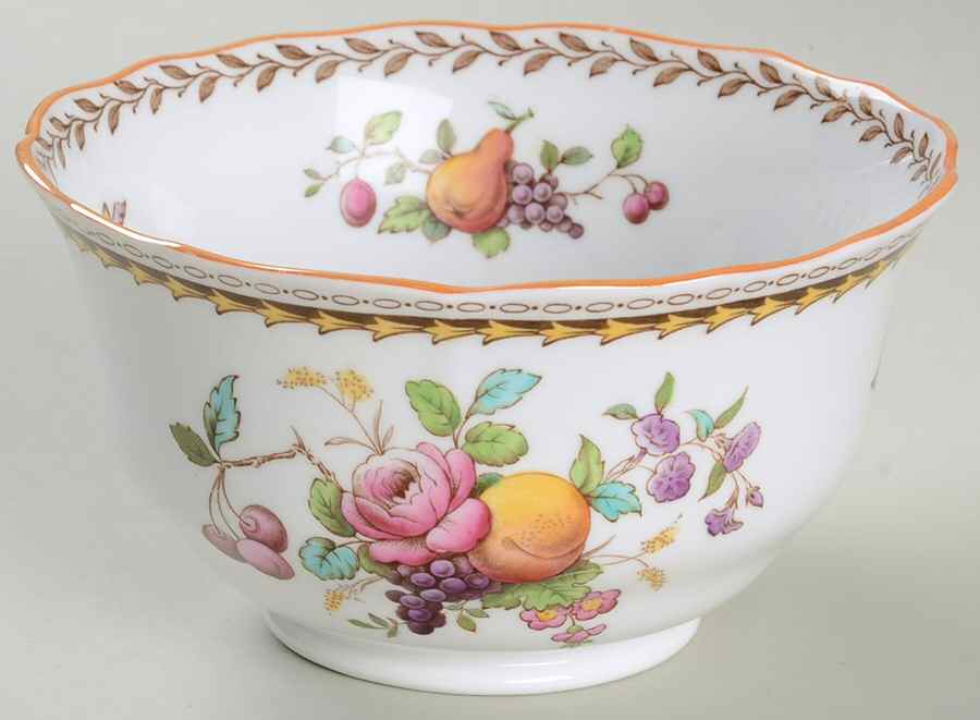 Rockingham Cranberry Bowl by Spode-1