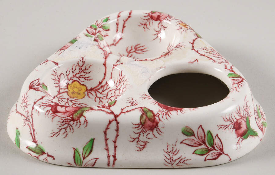 Rosebud Chintz (2-8401, Pink Vine) Salt Dip by Spode-1