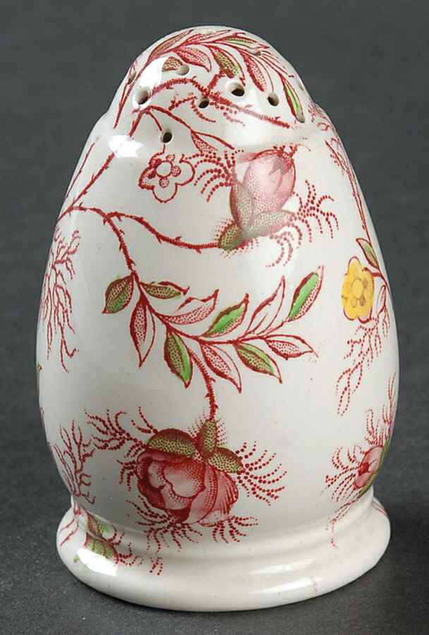 Rosebud Chintz (2-8401, Pink Vine) Salt Shaker by Spode-1