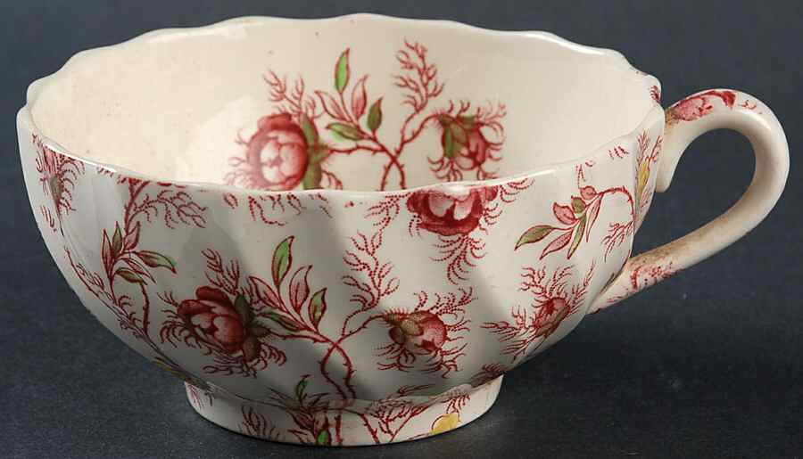 Rosebud Chintz (2-8401, Pink Vine) Oversized Cup by Spode-1