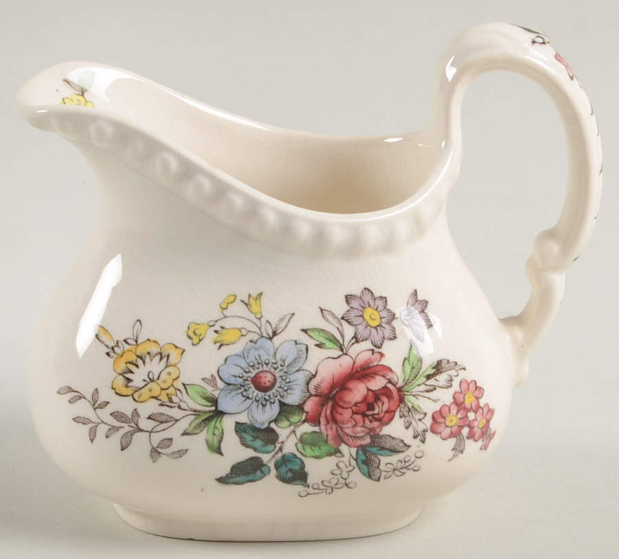Romney (Gadroon Shape) Mini Creamer by Spode-1