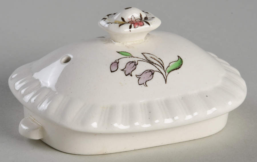 Romney (Gadroon Shape) Lid for Individual Teapot by Spode-1