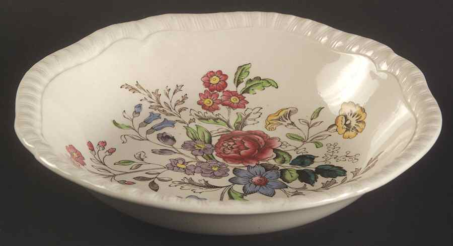 Romney (Gadroon Shape) Coupe Cereal Bowl by Spode-1