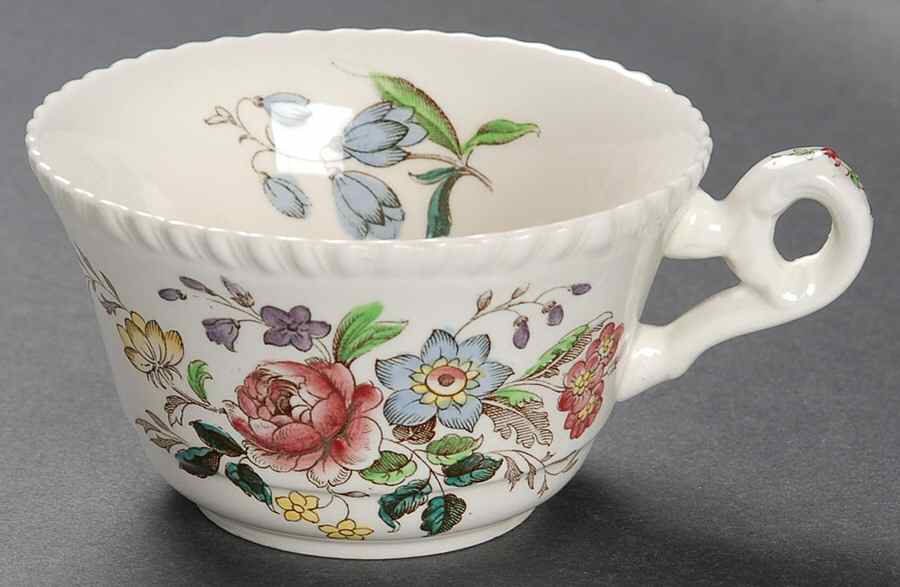 Romney (Gadroon Shape) Flat Cup by Spode-1