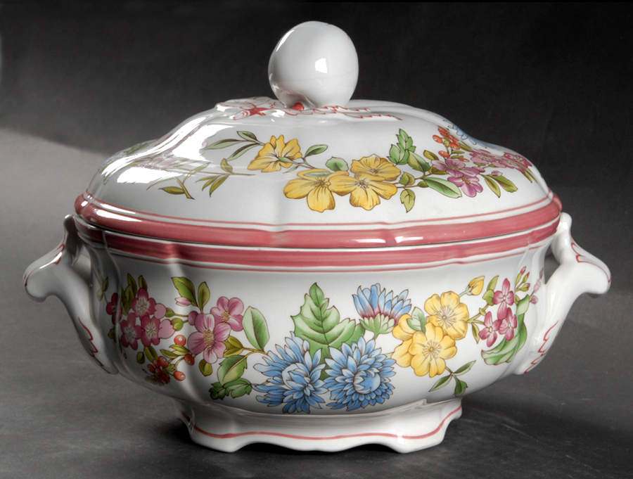 Romany Round Covered Vegetable by Spode-1
