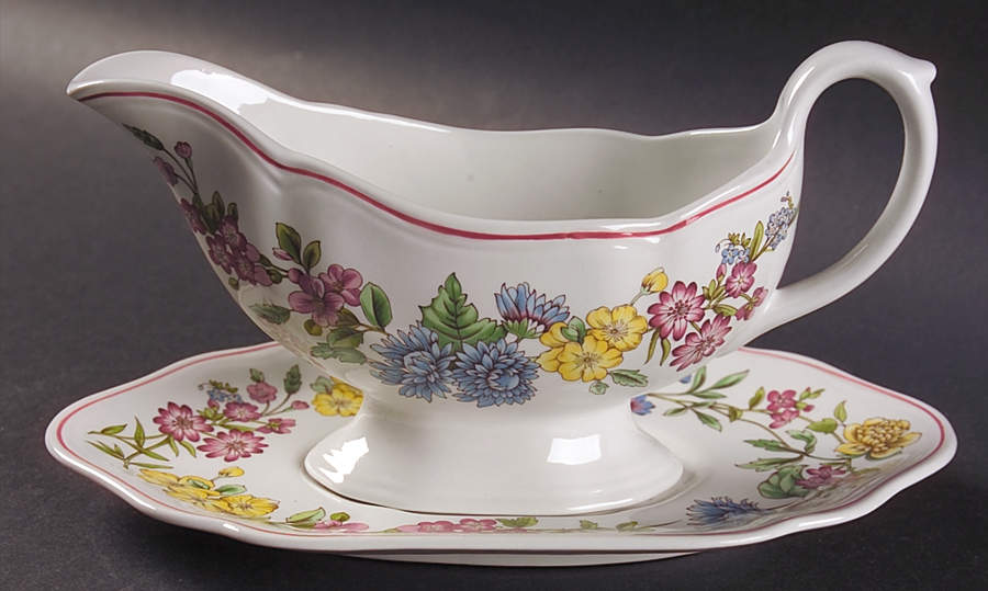 Romany Gravy Boat & Underplate by Spode-1