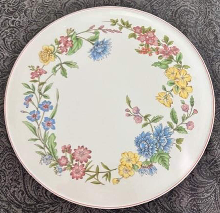 Romany Cake Plate by Spode-1