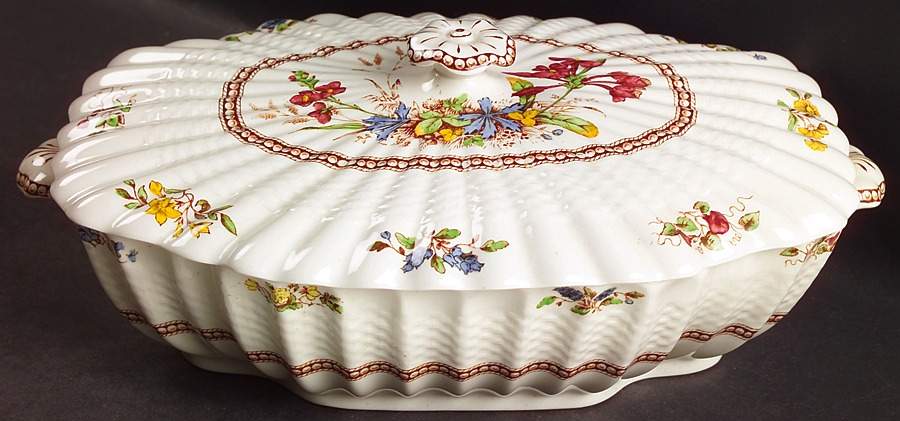 Rosalie Oval Covered Vegetable by Spode-1