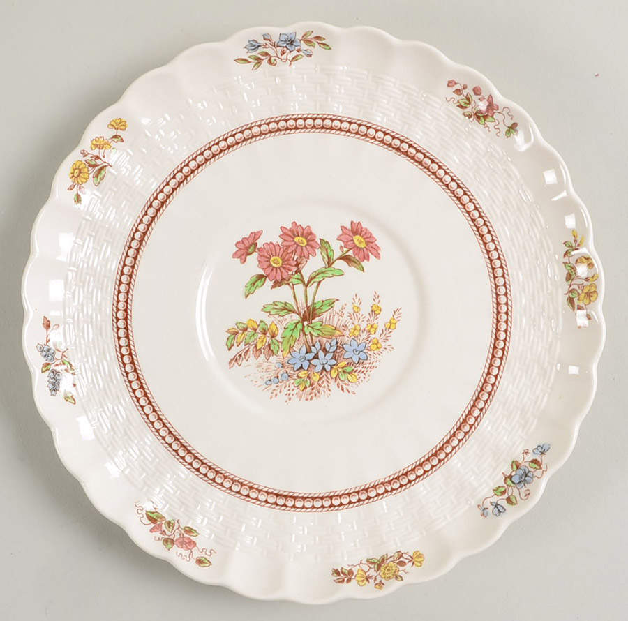 Rosalie Saucer for Cream Soup Bowl by Spode-1
