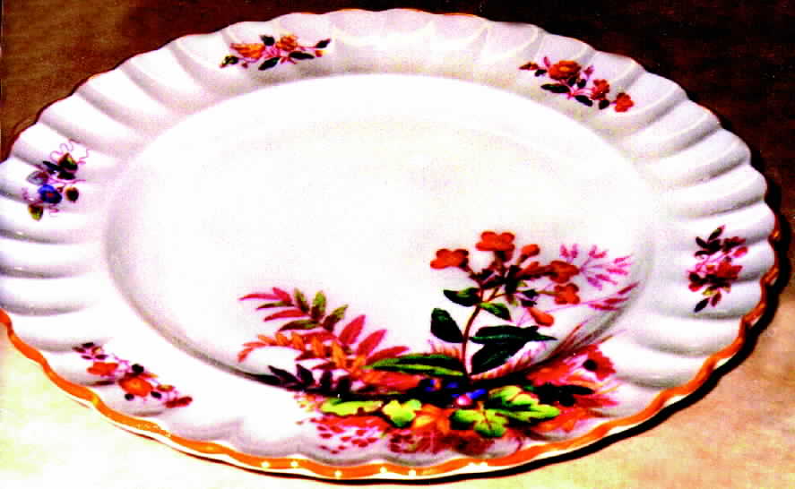 Rosalie (Bone) Dinner Plate by Spode-1