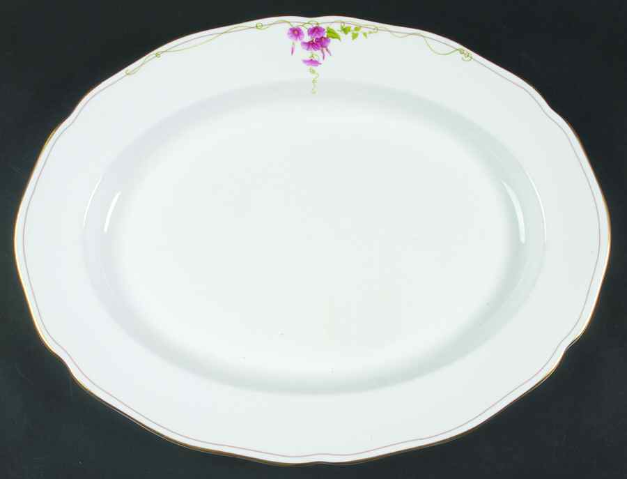 Rosetti 16" Oval Serving Platter by Spode-1