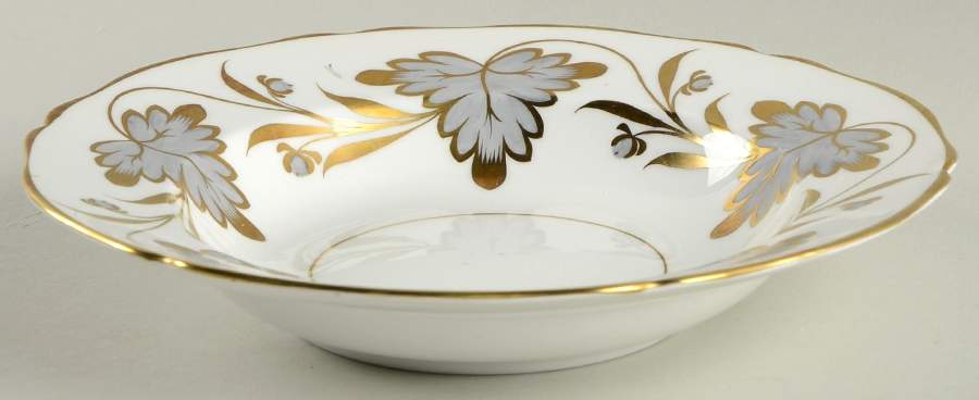 Rosslyn Gray Rim Soup Bowl by Spode-1