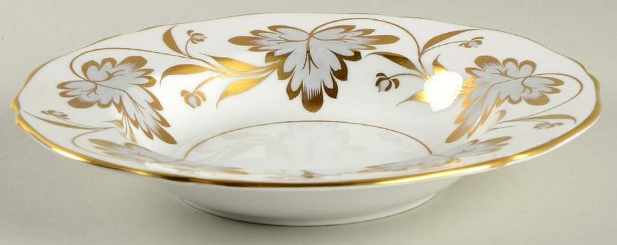 Rosslyn Gray Rim Soup Bowl by Spode-1